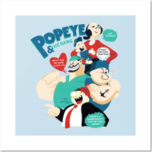 Popeye and the Gang Posters and Art